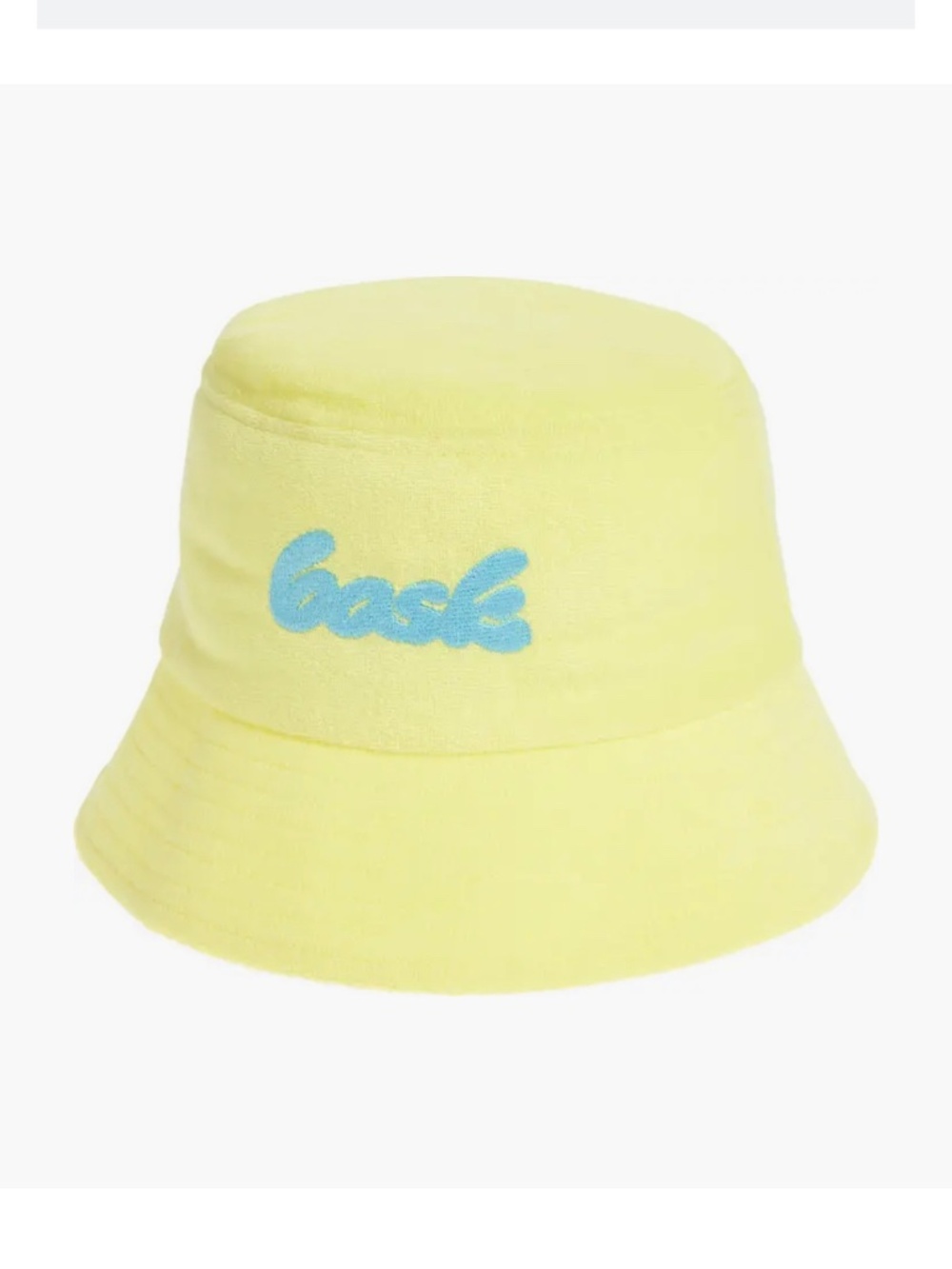 New Bask terry-cloth bucket hat
